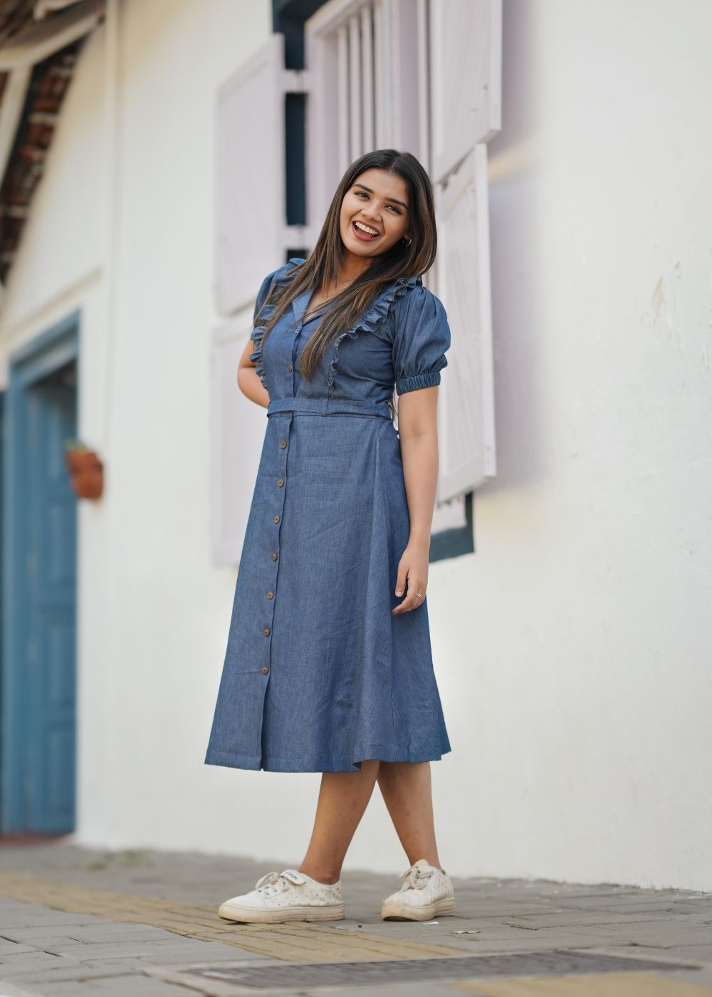 Indigo Chic Dress