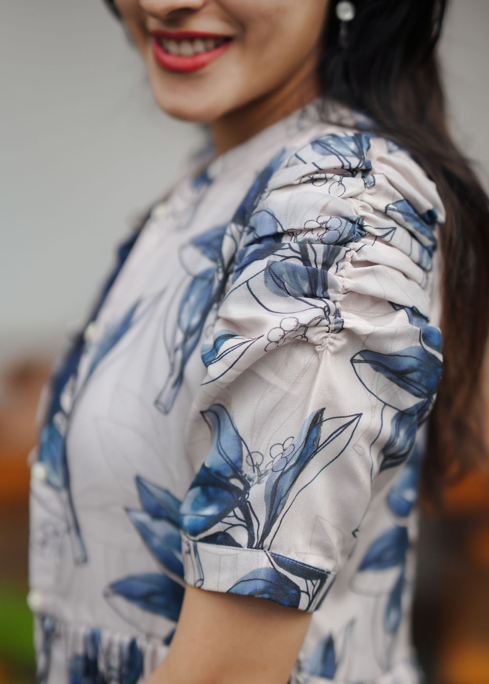 Blue Linen Serenity
