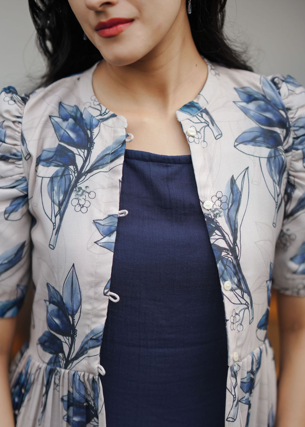 Blue Linen Serenity
